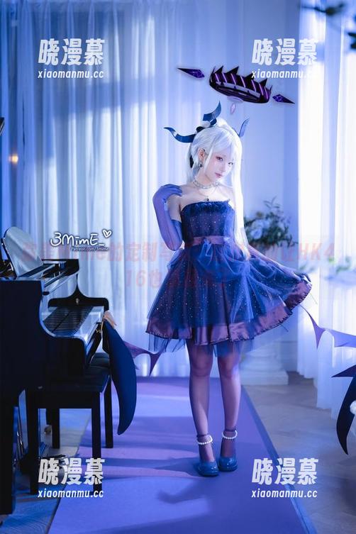 弥美Mime的定制写真：这次真的让HK416也飘起来了