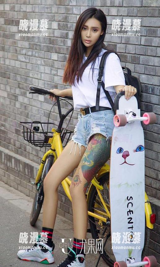爱尤物 - 精彩的白色，徐莉芝Booty美图中的高清梦幻，一言难尽的美啊！